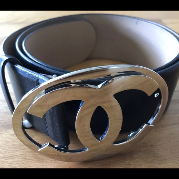 CHANEL Accessories - Gorgeous Black Chanel Belt !